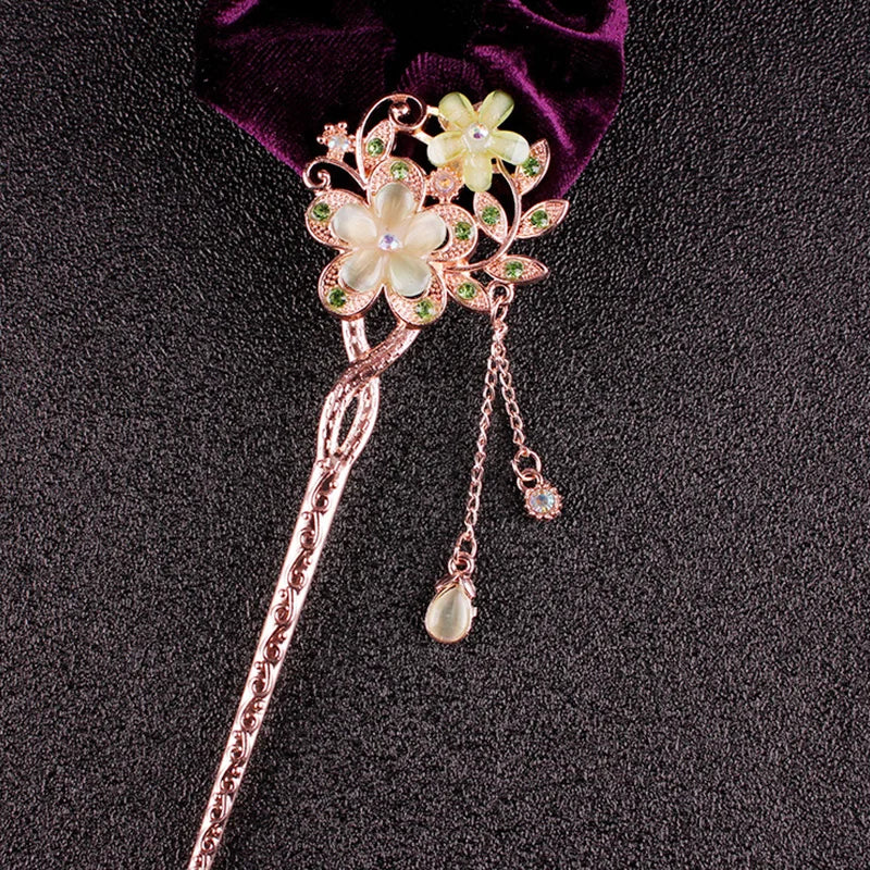 Vintage Chinese Traditional Flower Hairpin