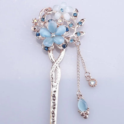 Vintage Chinese Traditional Flower Hairpin