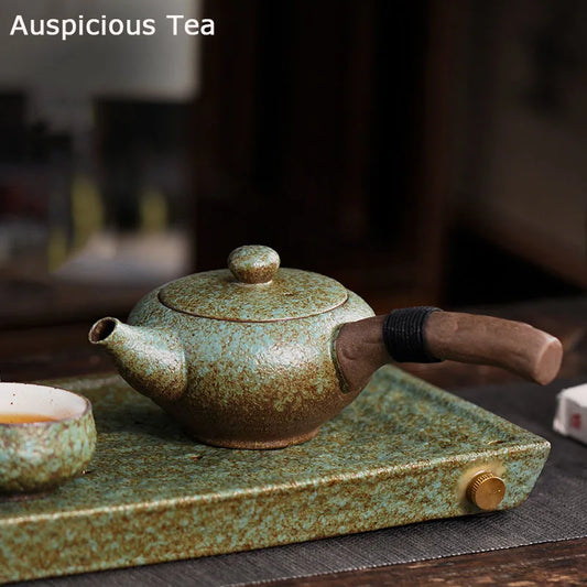 240ml Coarse Pottery Pot Kung Fu Tea Set