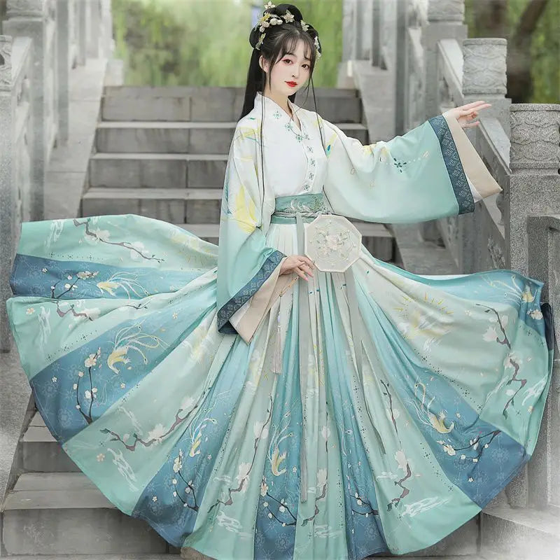 Chinese Style Women Vintage Hanfu