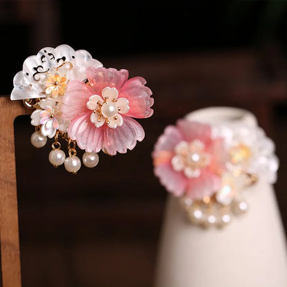 2pcs Fairy Flower Hair Clips