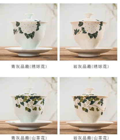 Creative Hand-painted Ceramic Gaiwan