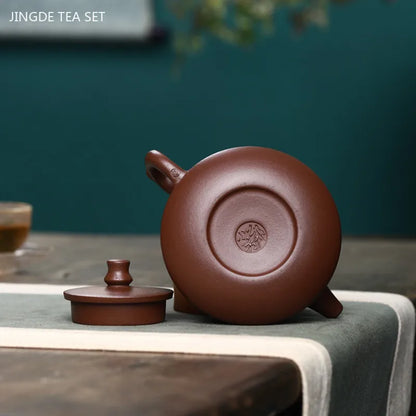 180ml Chinese Yixing Purple Clay Tea Pot