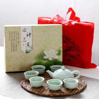 7Pcs Set Kung Fu Tea Set