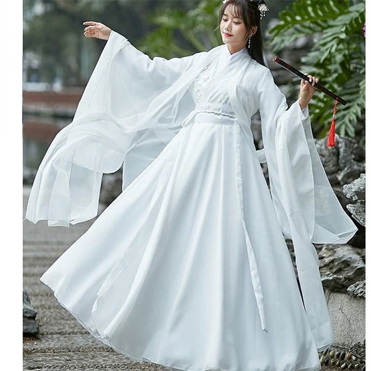 Modern Chinese Hanfu Woman Dress