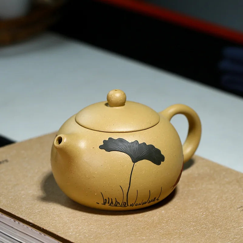 200ML Yixing Classic Purple Clay Tea Pot