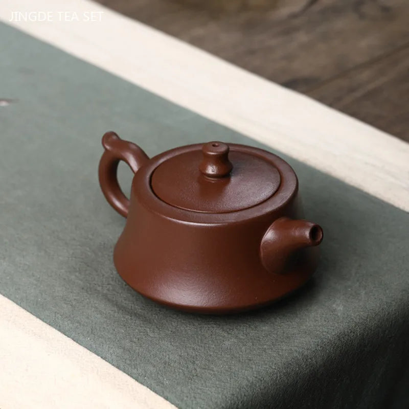 180ml Chinese Yixing Purple Clay Tea Pot