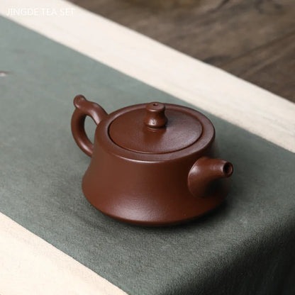 180ml Chinese Yixing Purple Clay Tea Pot