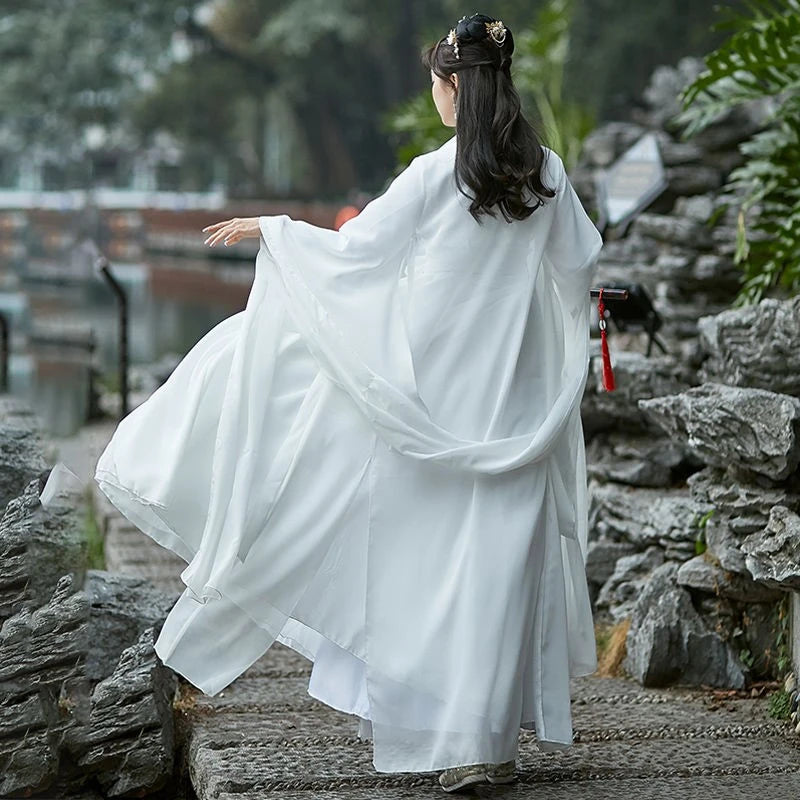 Modern Chinese Hanfu Woman Dress