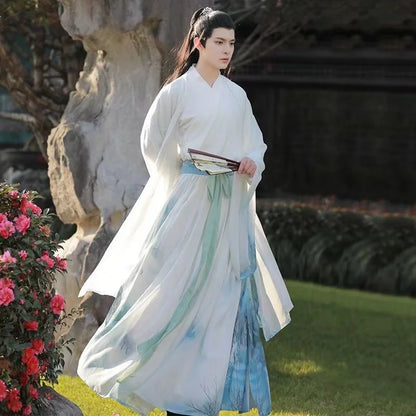 Weijin Period Clothing Swordsman Hanfu Set